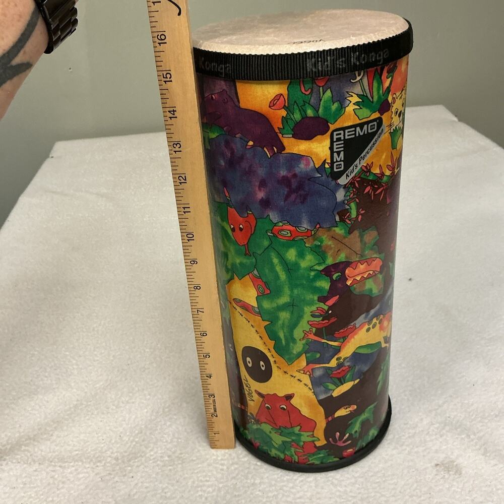 Remo Kid Konga 15 1/2" tall Djembe Drum – Made in USA - Picture 2 of 11
